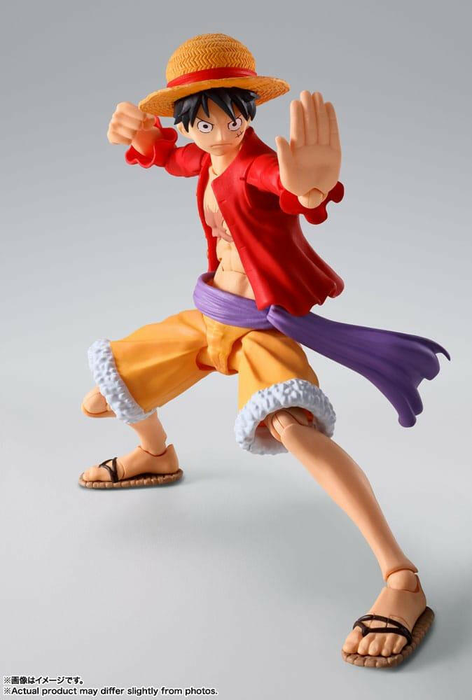 S.H. Figuarts One Piece Actionfigur Monkey D. Ruffy (The Raid on Onigashima) 14cm - Toy-Storage