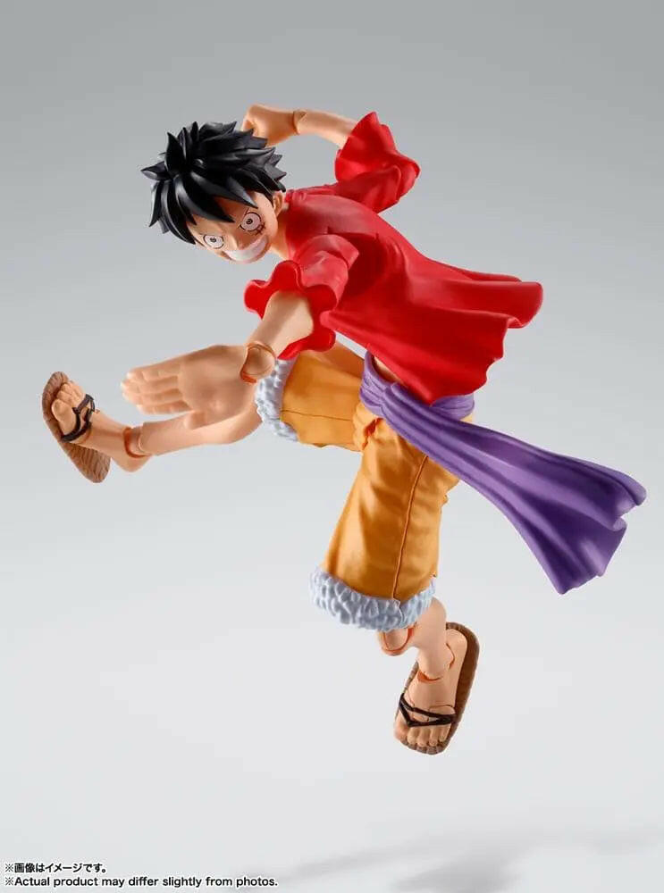 S.H. Figuarts One Piece Actionfigur Monkey D. Ruffy (The Raid on Onigashima) 14cm - Toy-Storage