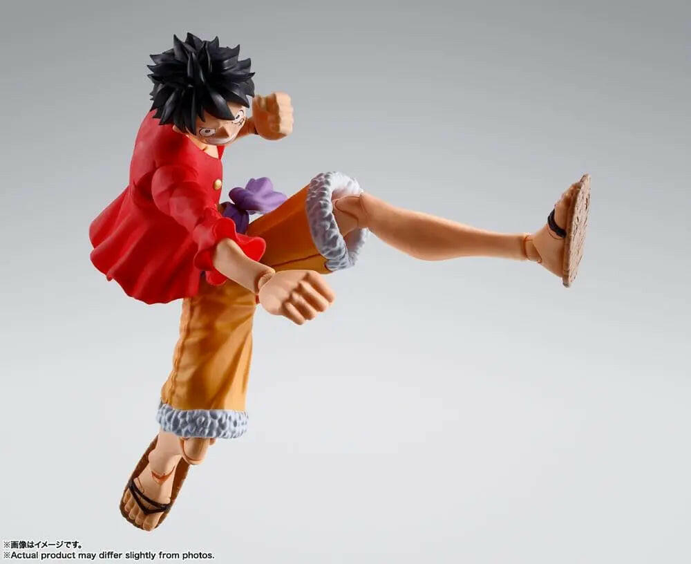 S.H. Figuarts One Piece Actionfigur Monkey D. Ruffy (The Raid on Onigashima) 14cm - Toy-Storage