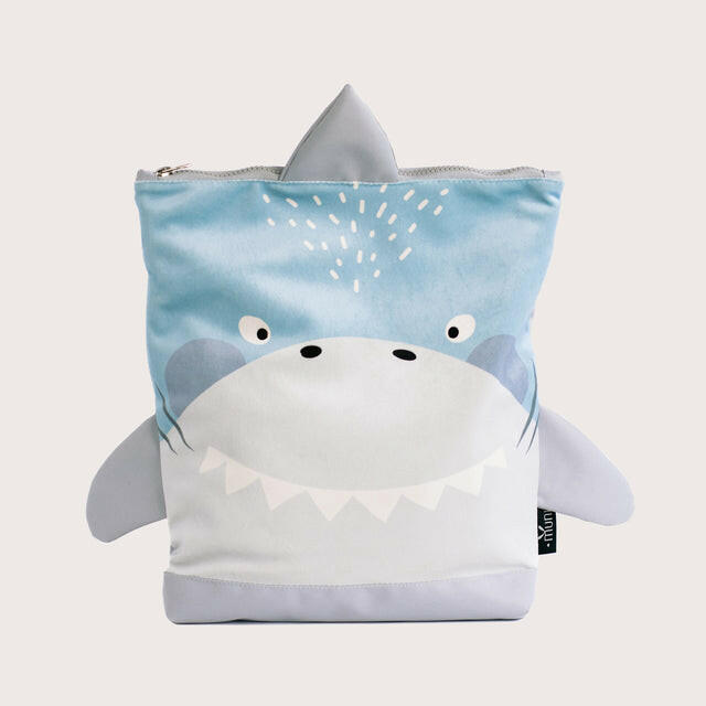 Muni Kids backpack Shark - Kinderrucksack Hai Muni