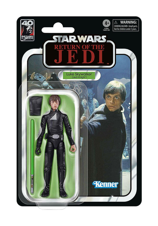 Star Wars Black Episode VI 40th Anniversary Actionfigur Luke Skywalker 15cm - Toy-Storage