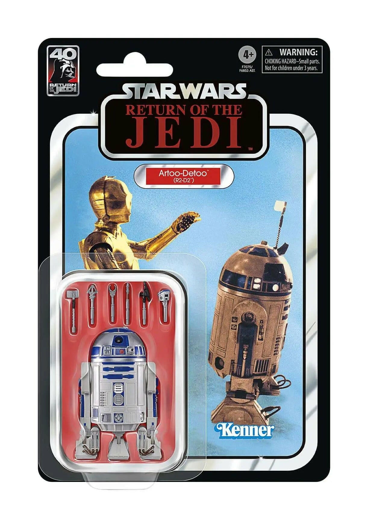 Star Wars Black Series Episode VI 40th Anniversary Actionfigur Artoo-Detoo (R2-D2) 10cm - Toy-Storage