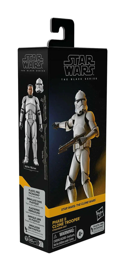 Star Wars Black Series The Clone Wars: Phase II Clone Trooper 15cm - Toy-Storage