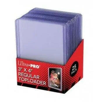 ULTRA PRO - TOPLOADER - 3" X 4" CLEAR REGULAR (25 STÜCK) - Toy-Storage